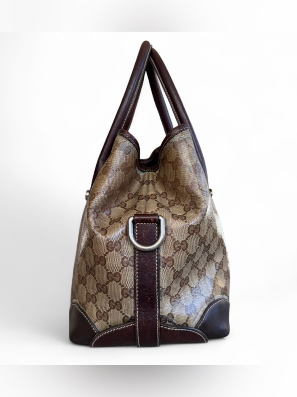 Gucci GG Crystal Coated Hysteria Crest Monogram Tote Bag. Comes with COA - Picture 7 of 17
